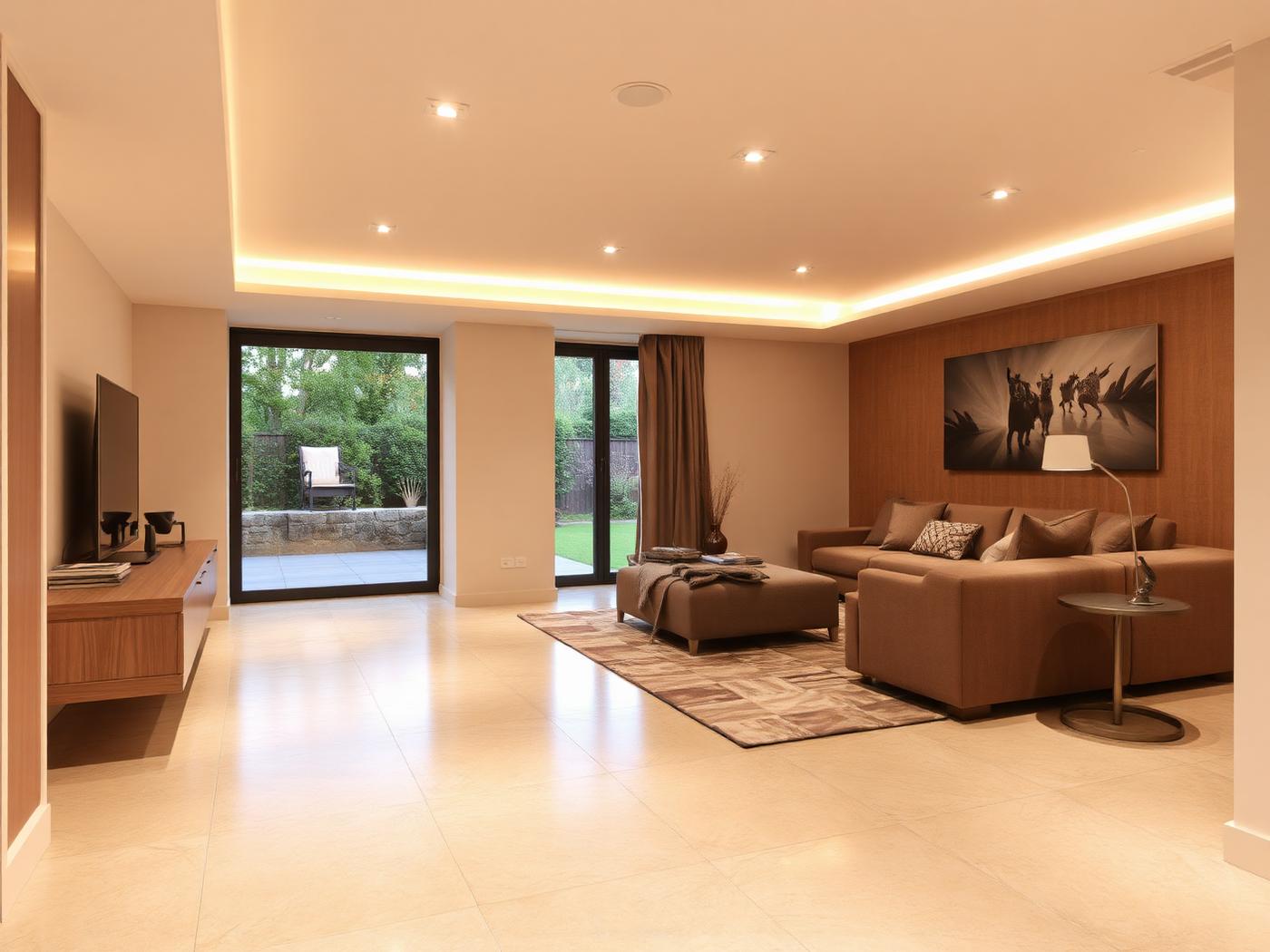 Plancher époxy de sous-sol — TSR Peinture inc.